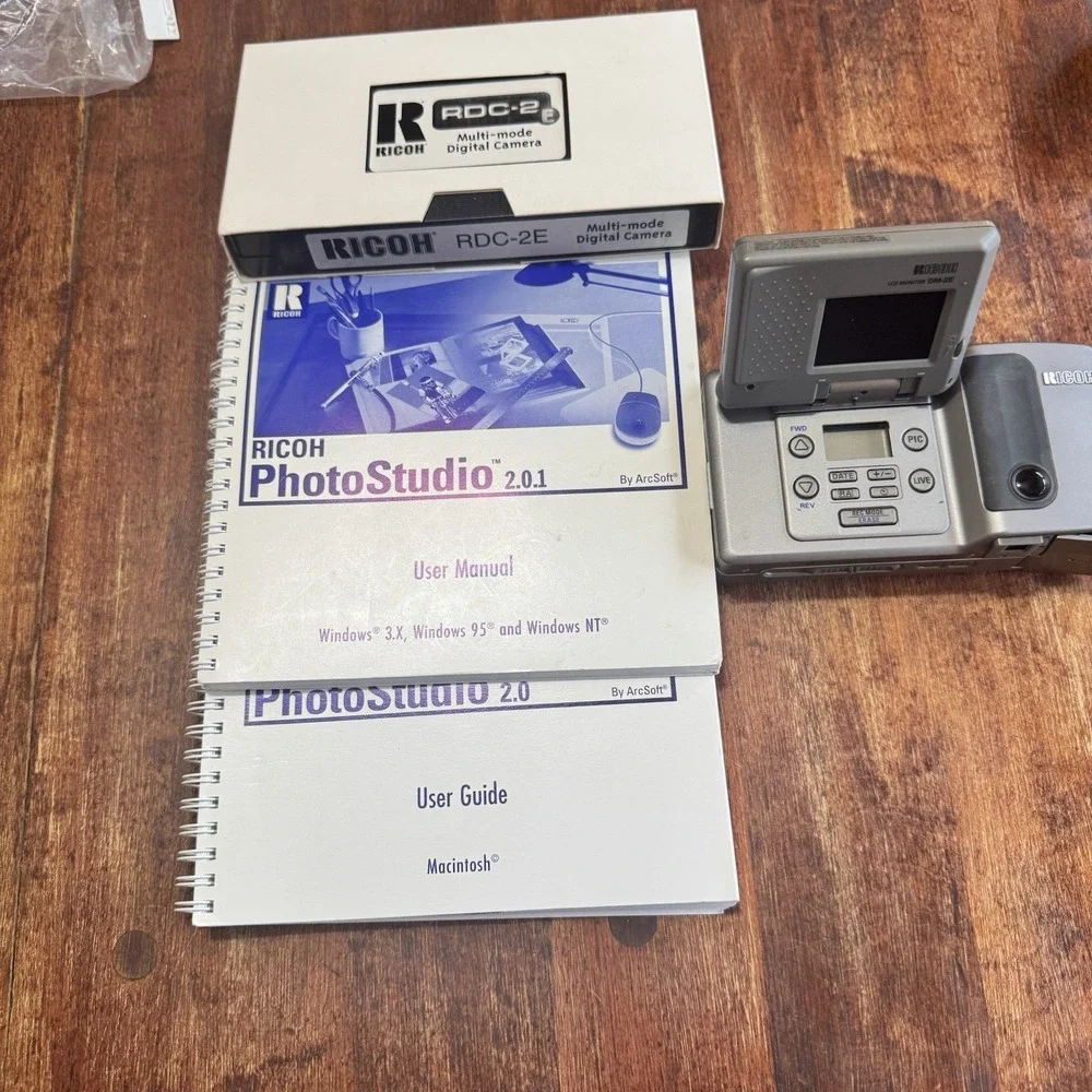 Ricoh DM-2E Digital Camera System (Not Working) No Plug